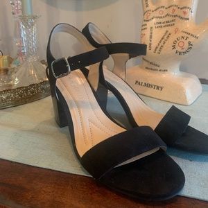 Boss B stacked heels